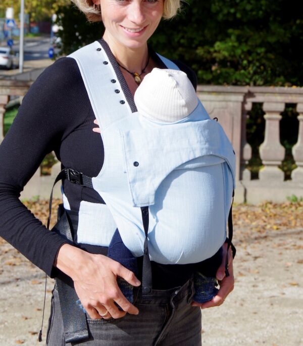 Babytrage CarryLauretta Bright Blue Full-Buckle Baby Carrier